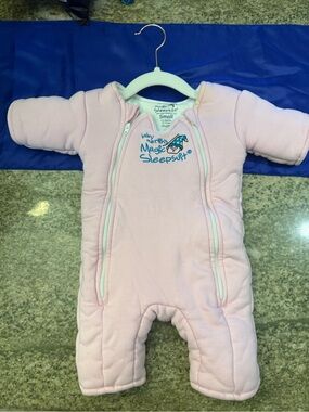 Magic Merlin - Small Pink Sleep Suit